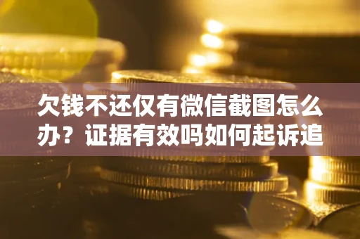 济南欠钱不还仅有微信截图怎么办？证据有效吗如何起诉追回欠款？