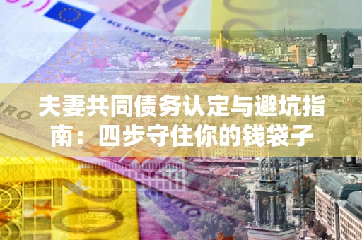 济南夫妻共同债务认定与避坑指南：四步守住你的钱袋子