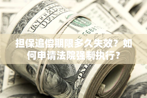 济南担保追偿期限多久失效？如何申请法院强制执行？