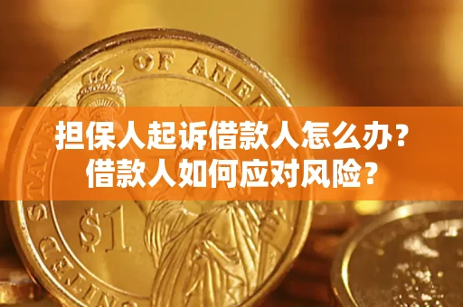 济南担保人起诉借款人怎么办？借款人如何应对风险？
