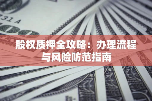 济南股权质押全攻略：办理流程与风险防范指南